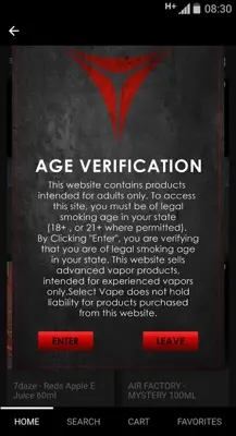 Select Vape android App screenshot 4